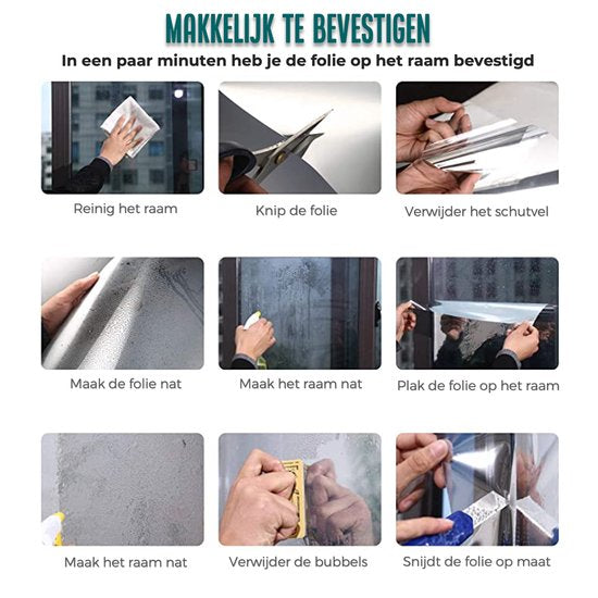 Privacy folie™ - Krijg gemakkelijk je privacy weer terug!