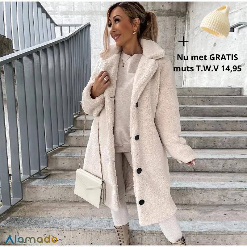 Cozy teddy jas™| Warm en toch trendy de koude dagen in!