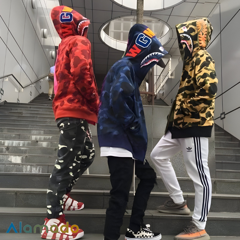 Shark Camo Hoodie™ De Trend van 2023!