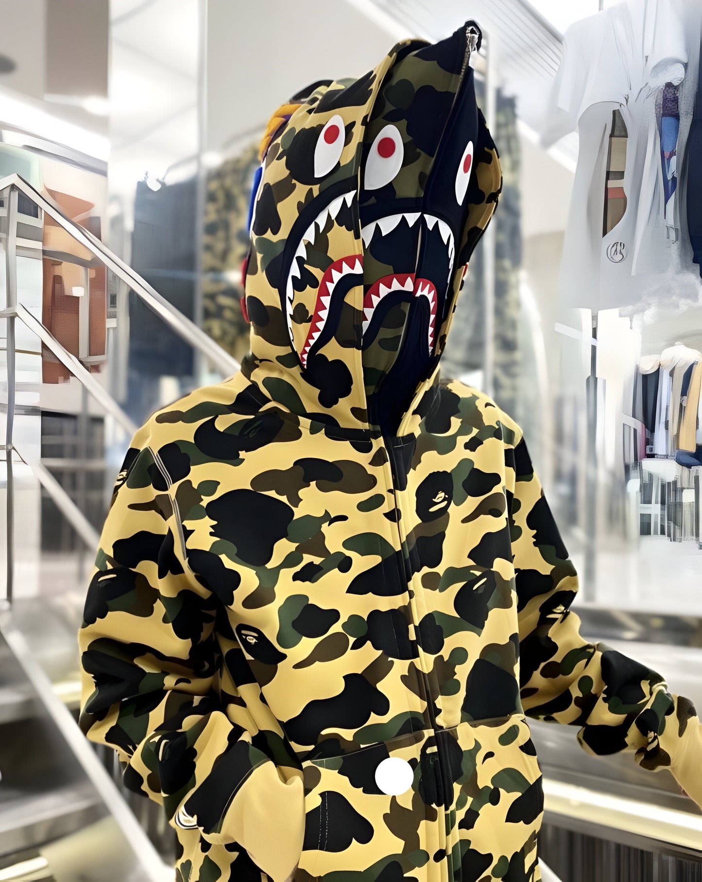 Shark Camo Hoodie™ De Trend van 2023!
