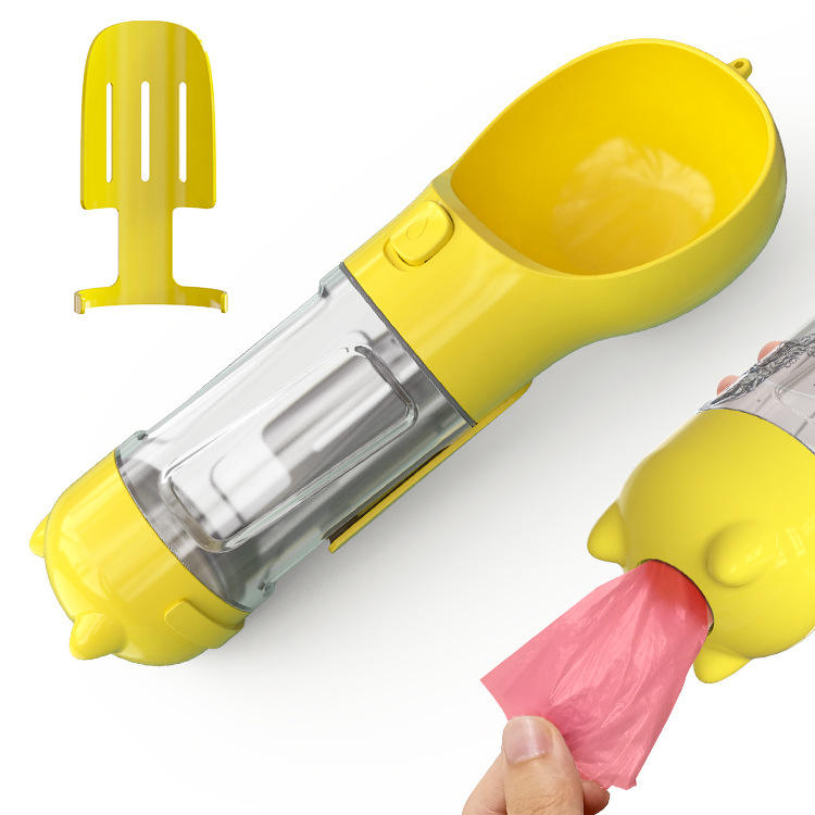 4-in-1 honden drinkfles™ - Alles bij de hand voor je lieve viervoeter!