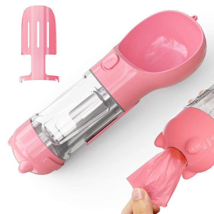 4-in-1 honden drinkfles™ - Alles bij de hand voor je lieve viervoeter!