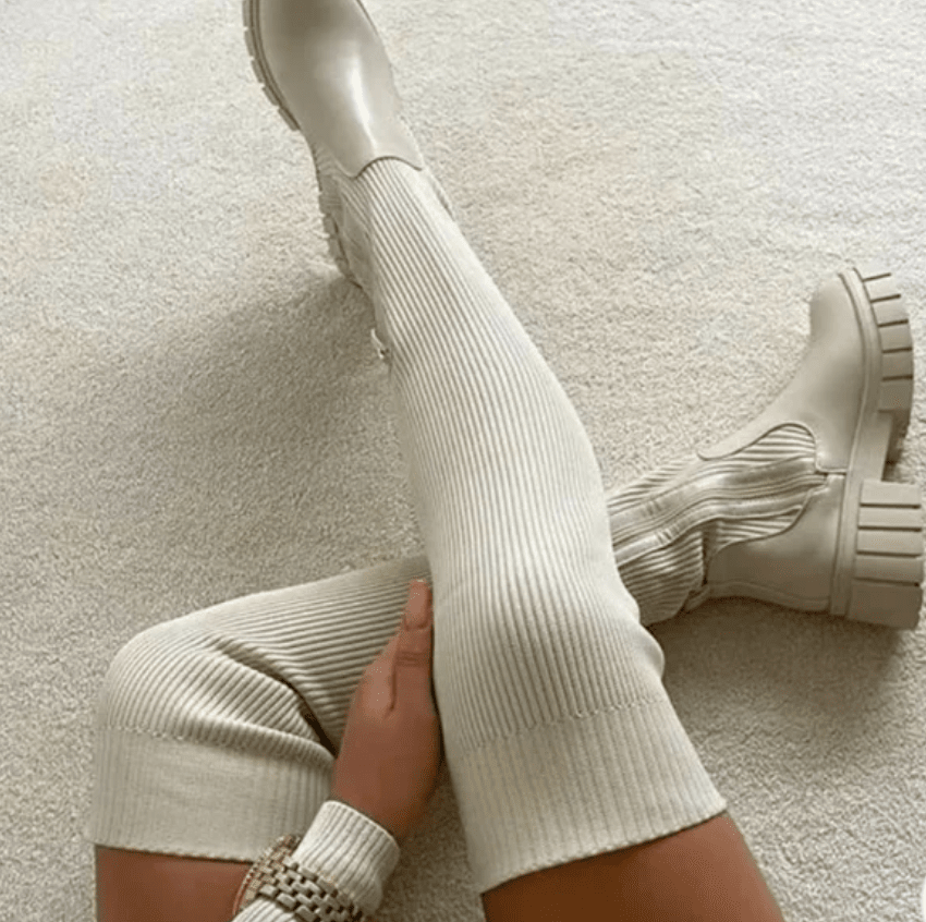 StretchBoots™ |Dijhoge Stretch Laarzen