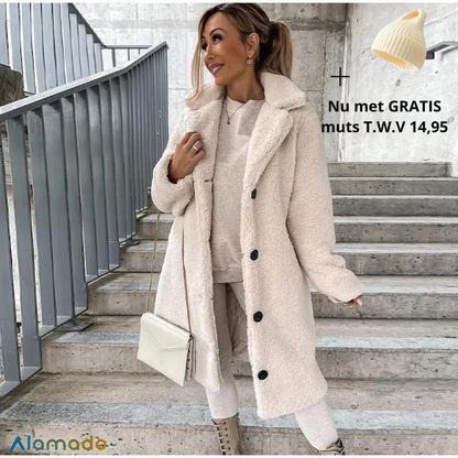 Cozy teddy jas™| Warm en toch trendy de koude dagen in!