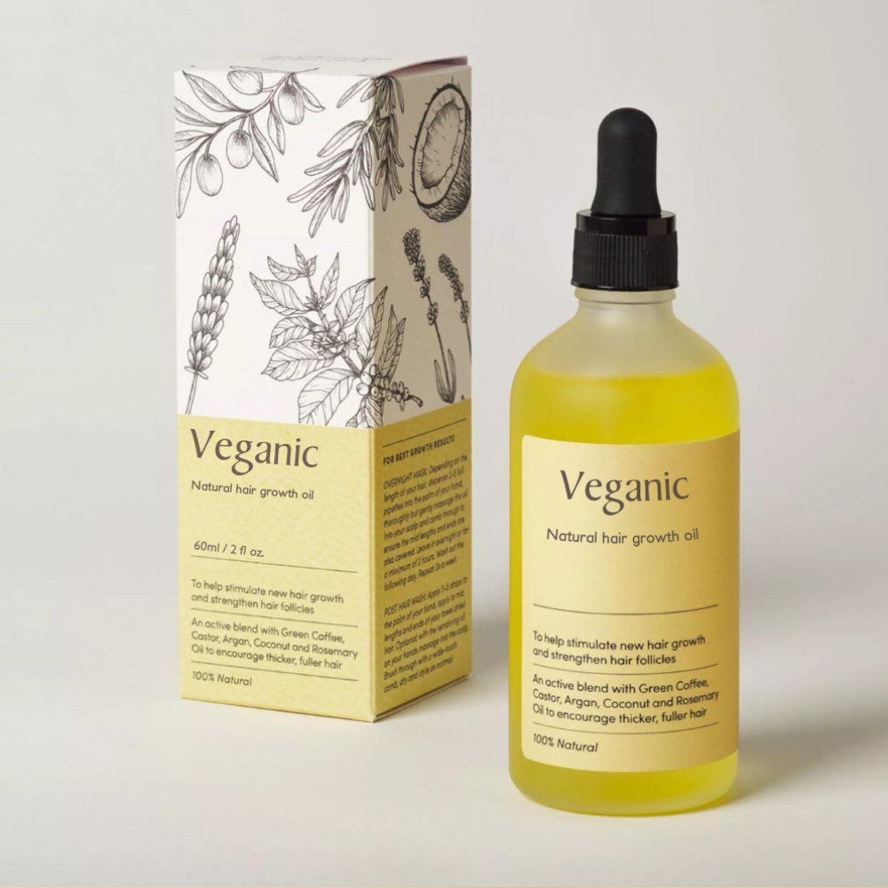 Veganic Natuurlijke Haargroei Olie | 1+1 Gratis!